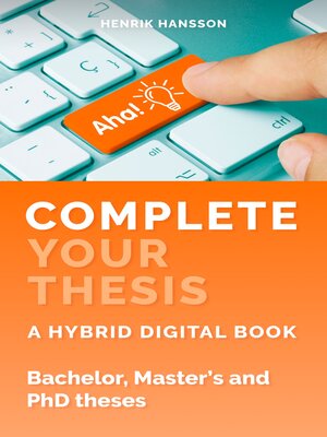 cover image of Complete Your Thesis